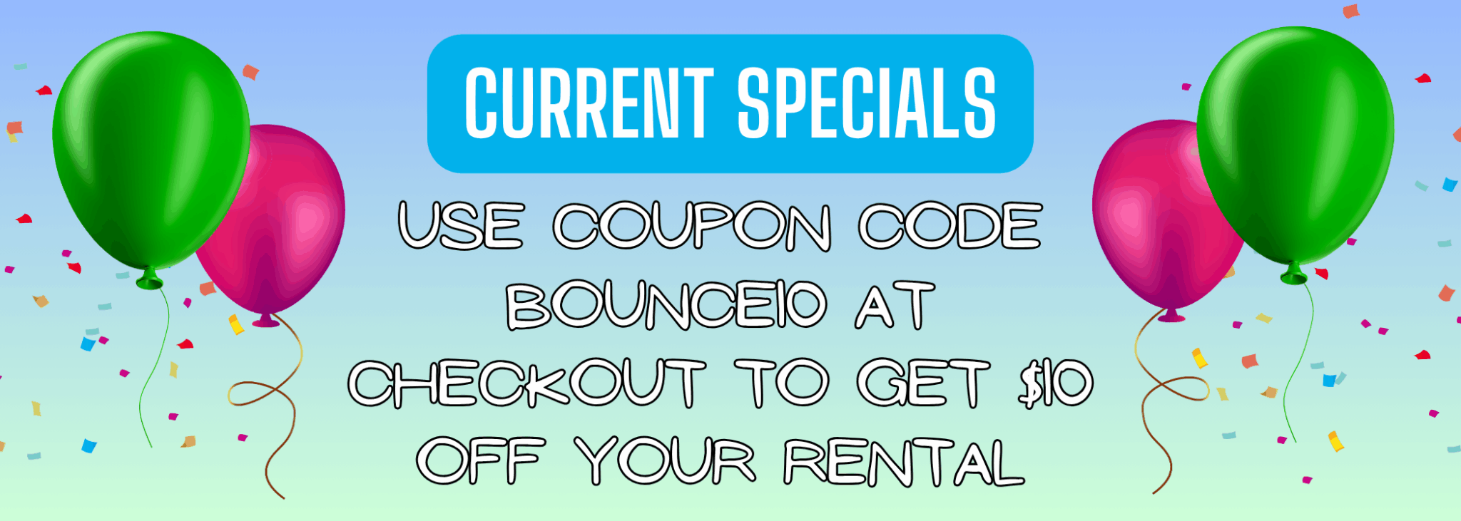 Jump In Bounce House Rentals Deals